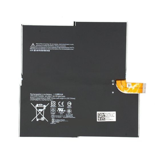 Original Akku Microsoft 1577-9700 X883815-010 5547mAh 42.2Wh - zum Schließen ins Bild klicken