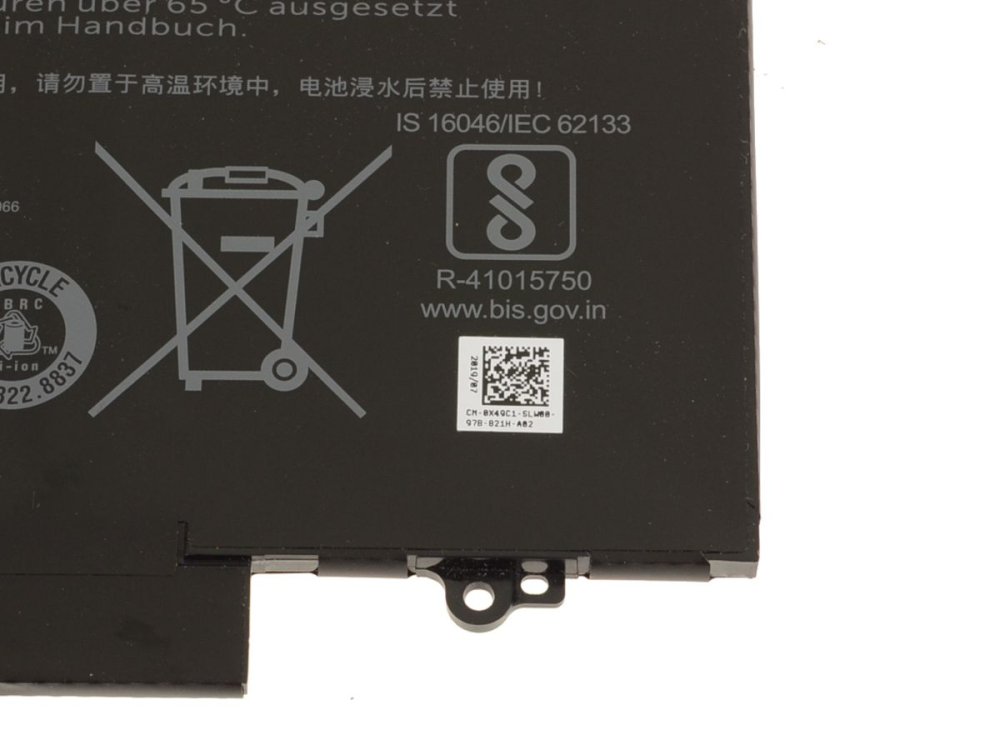 Original 3940mAh 45Wh 4-Zellen Dell 0CFX97 Dell 0X49C1 Akku