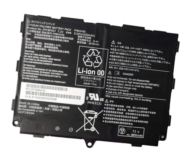 Akku Fujitsu CP759904-03 CP797438-01 4250mAh 31Wh - zum Schließen ins Bild klicken