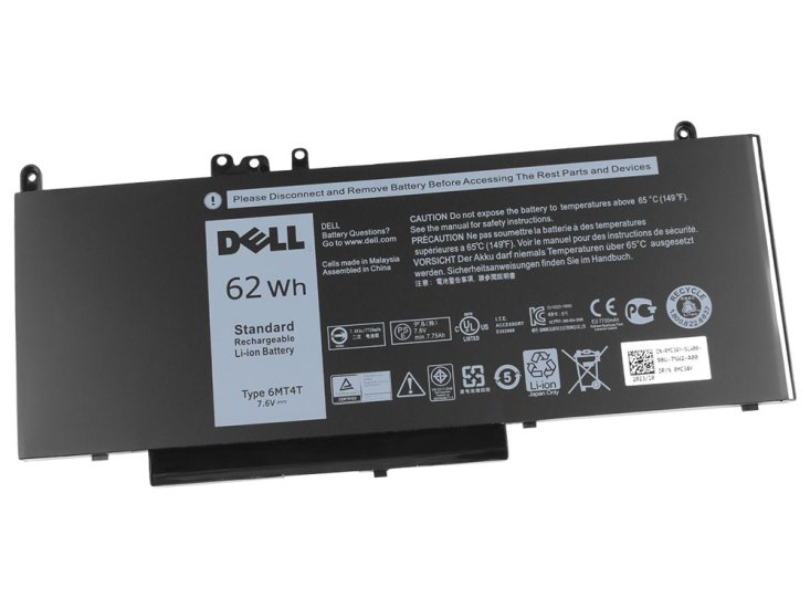 Original 62Wh 4-Zellen Dell Latitude E5570 P48F001 Akku - zum Schließen ins Bild klicken