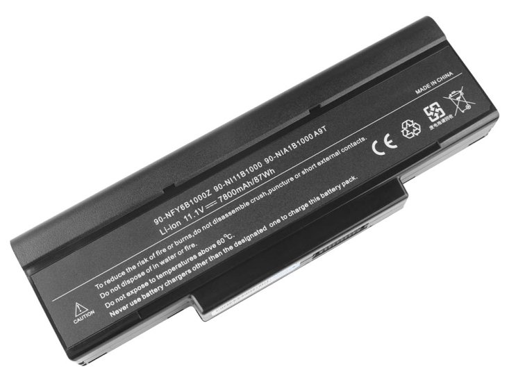 7200mAh 9-Zellen Asus F2Hf Akku - zum Schließen ins Bild klicken