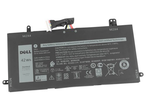 Original 42Wh 4-Zellen Dell Latitude 12 5285 Akku