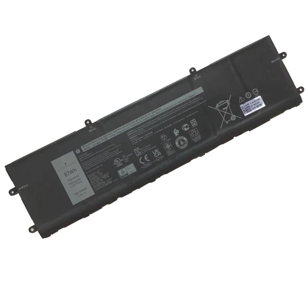 7250mAh 87Wh 6-Zellen Dell Alienware x15 R1 Dell Alienware x17 R1 Akku