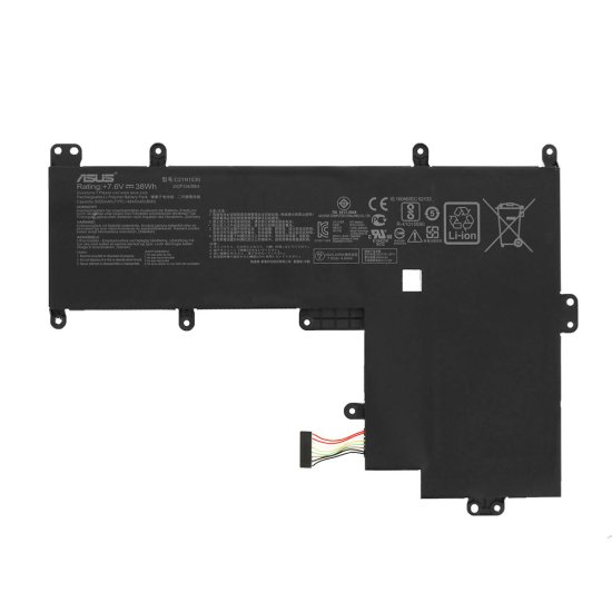 2 Zellen 38Whr 5000mAh Akku Asus 0B200-02670000 - zum Schließen ins Bild klicken