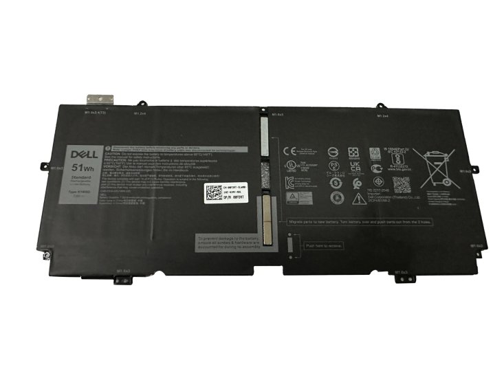 Original 6710mAh 51Wh Dell XPS 13 9310 2n1 P103G P103G002 Akku - zum Schließen ins Bild klicken