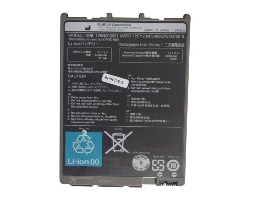 Original Akku Fujitsu 125N200021 125Y200034 125N100050 2400mAh 27Wh