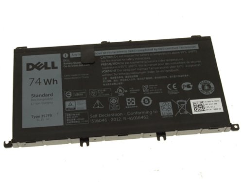 Original 74Wh 6400mAh 6-Zellen Akku Dell 0357F9