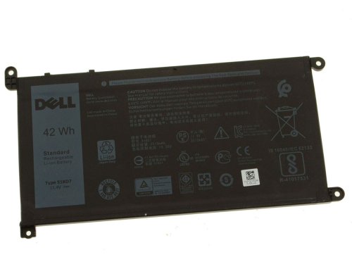 Original 42Wh 3-Zellen Dell Chromebook 11 3180 P26T002 Akku