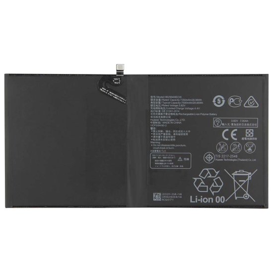 Original 7500mAh 28.65Wh 2-Zellen Huawei MediaPad M5 CMR-W09 Akku - zum Schließen ins Bild klicken