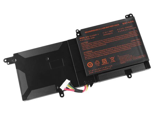 Akku Clevo N140ZU 3100mAh 36Wh