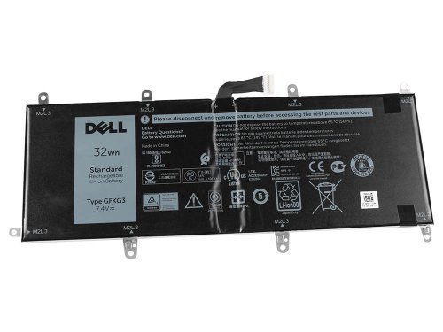 Original 32Wh 2-Zellen Dell Venue 10 Pro 5056 Akku