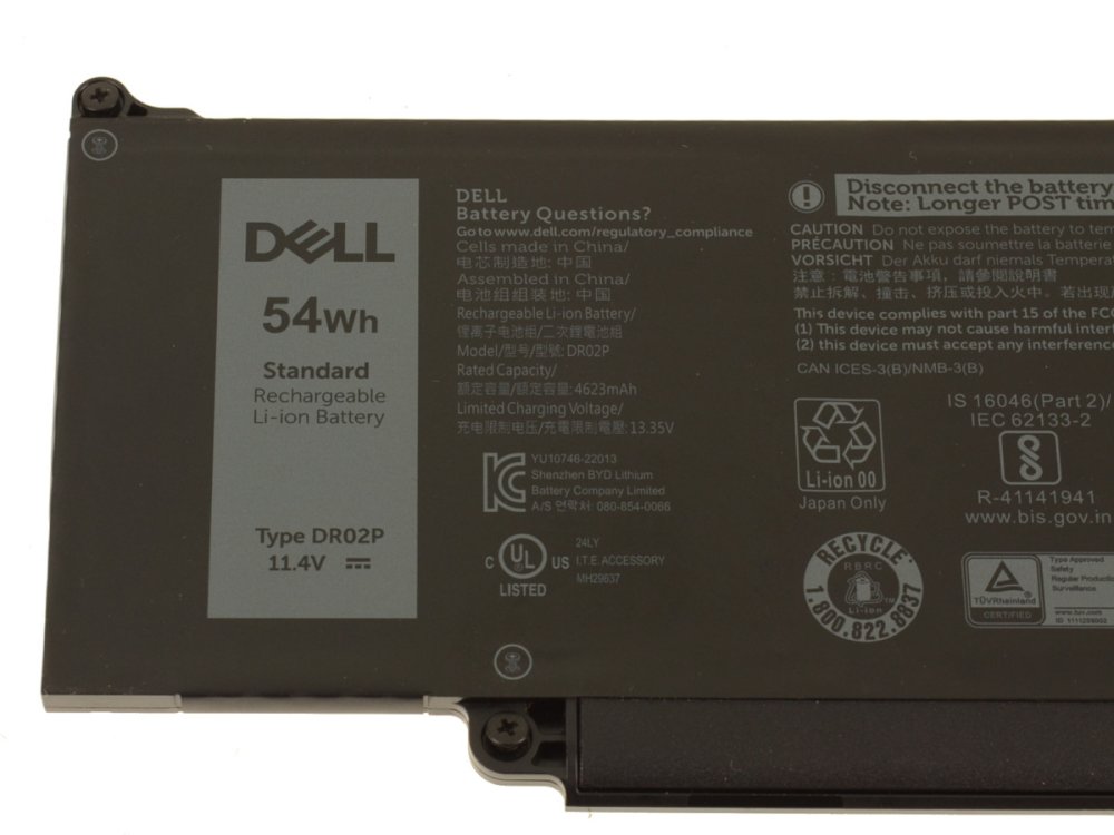 Original Akku Dell DR02P 4623mAh 54Wh