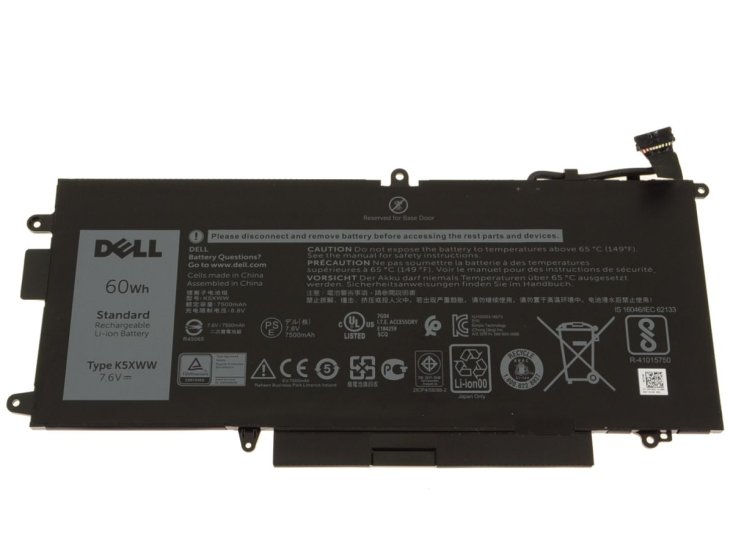 Original 7890mAh 60Wh 4 Zellen Dell Latitude 5289 Akku - zum Schließen ins Bild klicken