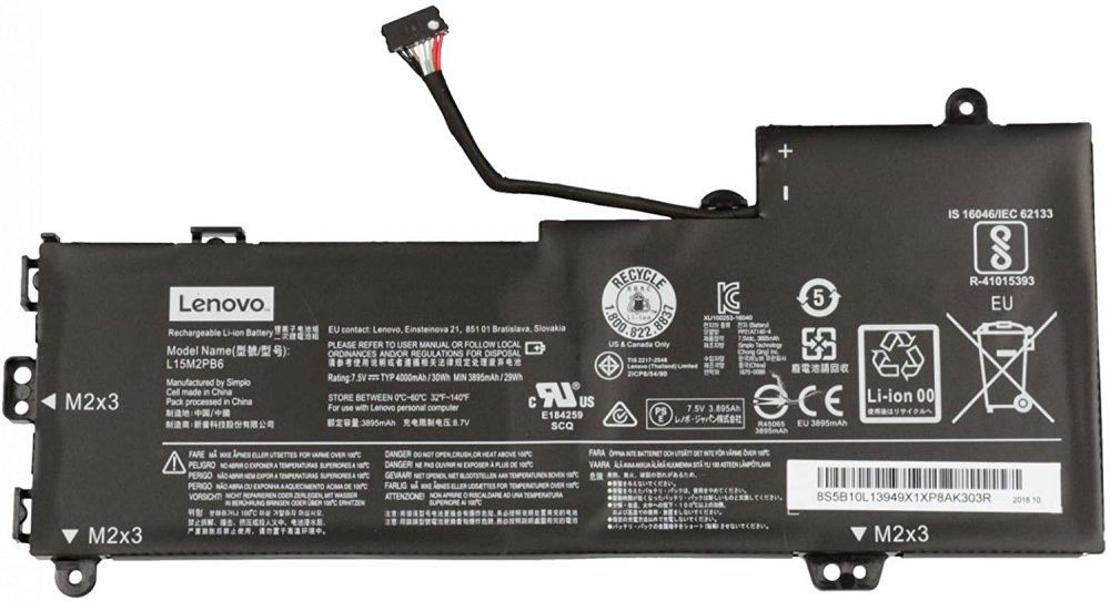 4030mAh 30Wh 2-Zellen Lenovo Yoga 310-11IAP Akku