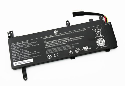 Original 3620mAh 55.02Wh 3-Zellen Xiaomi Gaming laptop i7 gtx 1060 Akku