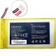 Original 4100mAh 15.2Wh 1-Zellen Huawei HB3G1 HB3G1H MediaPad S7 Akku