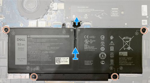 6500mAh 52Wh 4-Zellen Dell Latitude 7410 P119G001 Akku