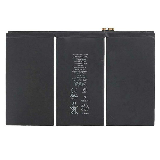 1156mAh 43Wh Apple iPad 3 4 2012 iPad 3 A1403 Akku - zum Schließen ins Bild klicken