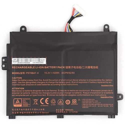 Original 3680mAh 62Wh Medion Erazer X17801 MD 61595 MD 61599 Akku