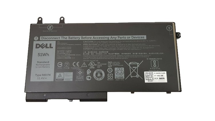 4255mAh 51Wh 2-Zellen Dell Latitude 5400 Akku - zum Schließen ins Bild klicken