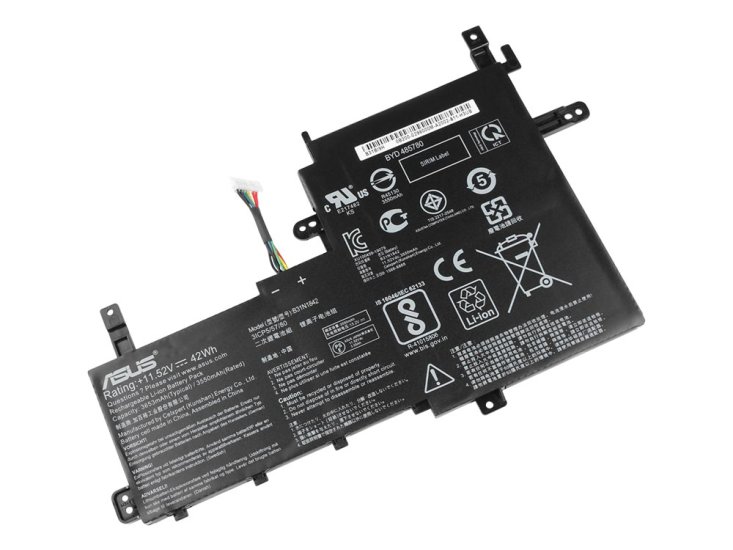 3645mAh 42Wh 3-Zellen Asus S531FA-BQ025T Akku - zum Schließen ins Bild klicken