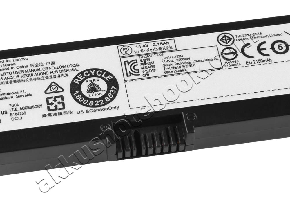 32Wh 4 Zellen Akku Lenovo b51-30 b51-35