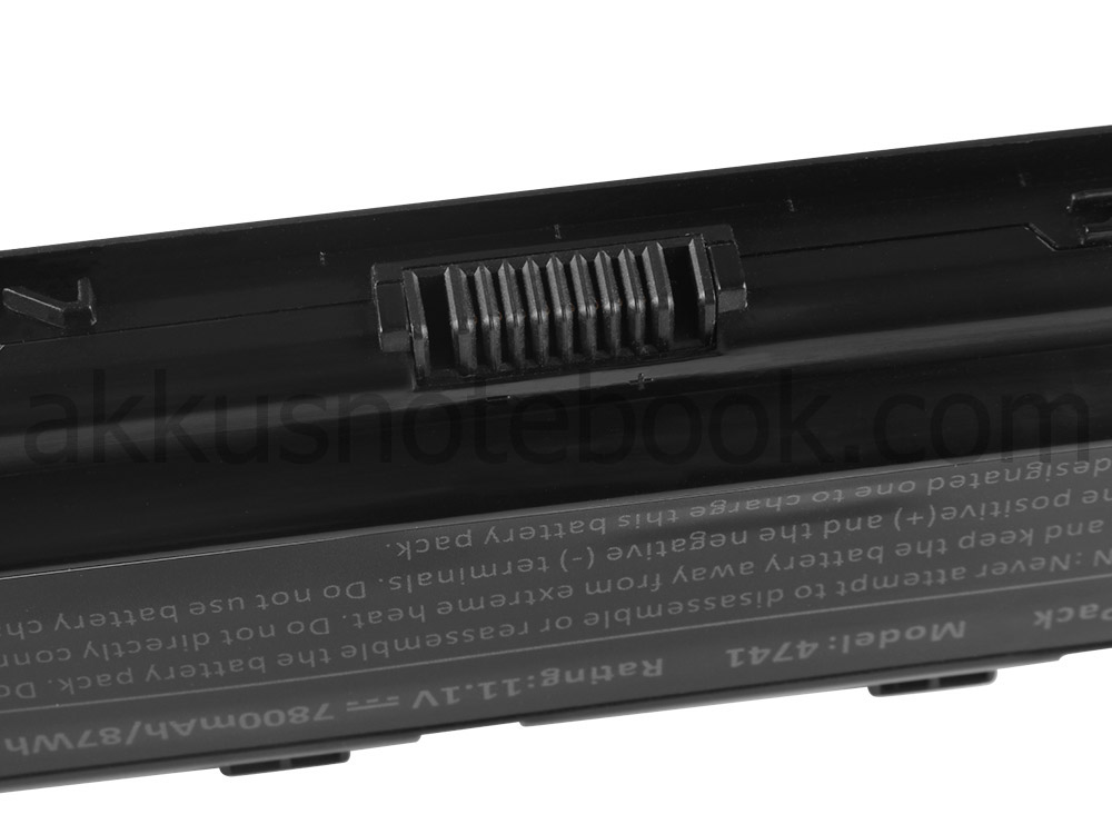 9 Zellen 7800mAh Akku Packard Bell EasyNote TE11-HC-060RU TE11HC-150GE