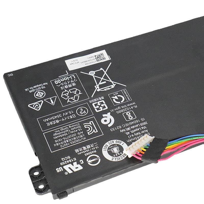 3634mAh 55.9Wh 4-Zellen Acer SF514-54T-5428 Akku