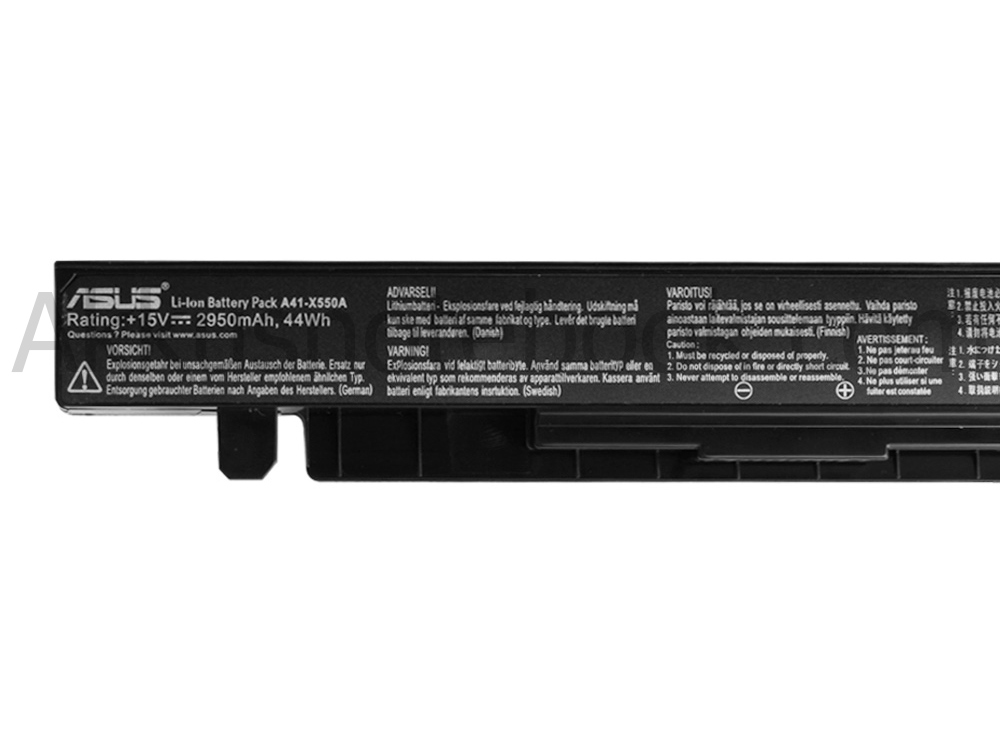 Original Akku Asus A41-X550A X550VC-XX031H X550VC-XX010H 2950mAh 44Whr