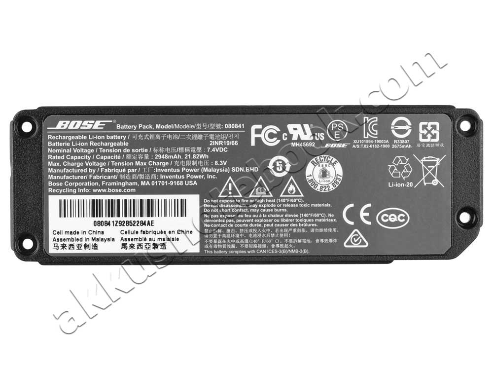 Original Akku Bose Soundlink Mini 2 Serie 2948mAh 21.82Wh