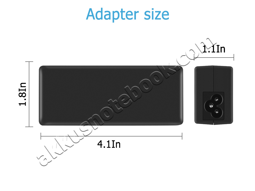 65W Dell Inspiron 3501 P90F P90F002 Netzteil Ladegerät