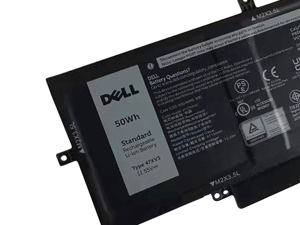 Original Akku Dell 47XV3 4113mAh 50Wh