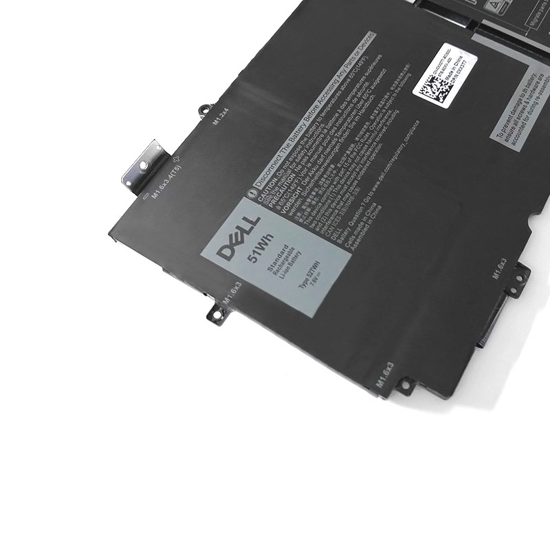 Akku Dell 52TWH 6710mAh 51Wh 4-Zellen