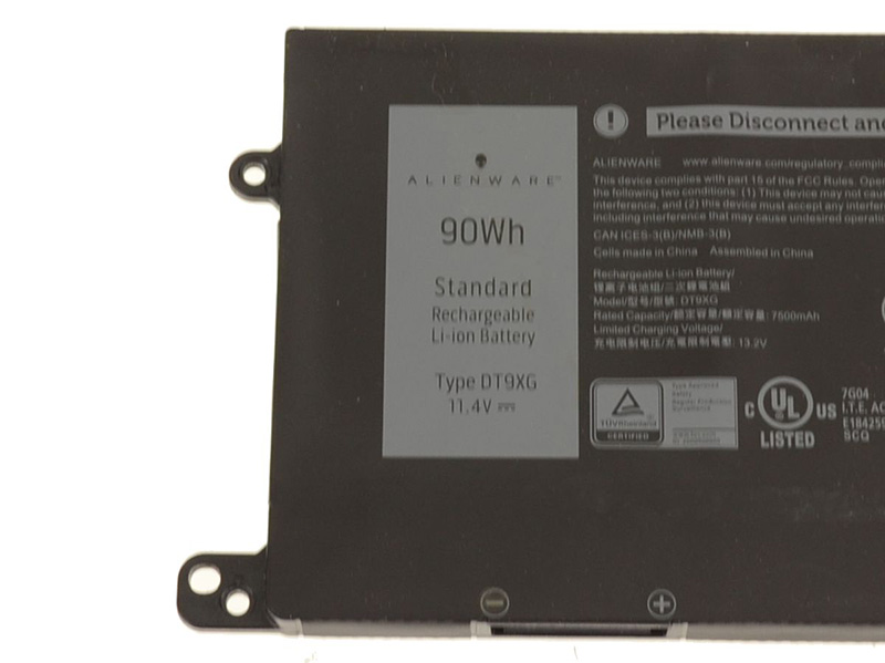 7890mAh 90Wh 3-Zellen Dell Alienware Area 51m ALWA51M-D1733PB Akku