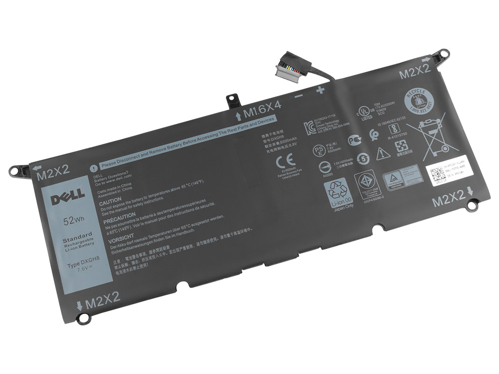 6500mAh 52Wh Dell XPS 13 9305 Dell XPS 13 9305 P82G P82G004 Akku