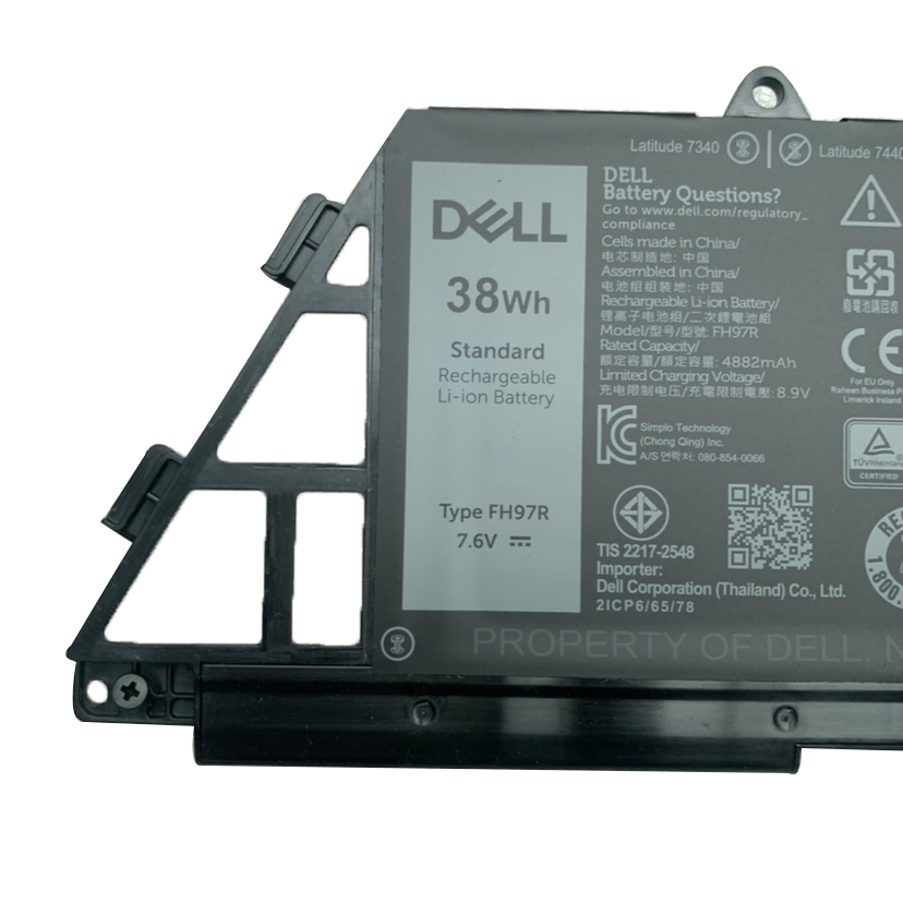 Original Akku Dell FH97R 4882mAh 38Wh