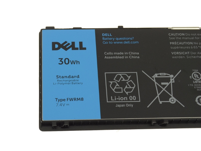 Original 4000mAh 30Wh 2 Zellen Dell PPNPH Akku