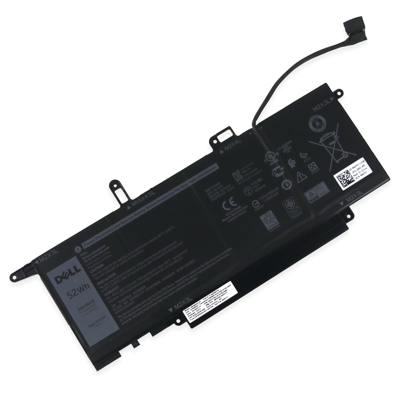 6840mAh 52Wh 4-Zellen Dell Latitude 7400 2-in-1 P110G P110G001 Akku