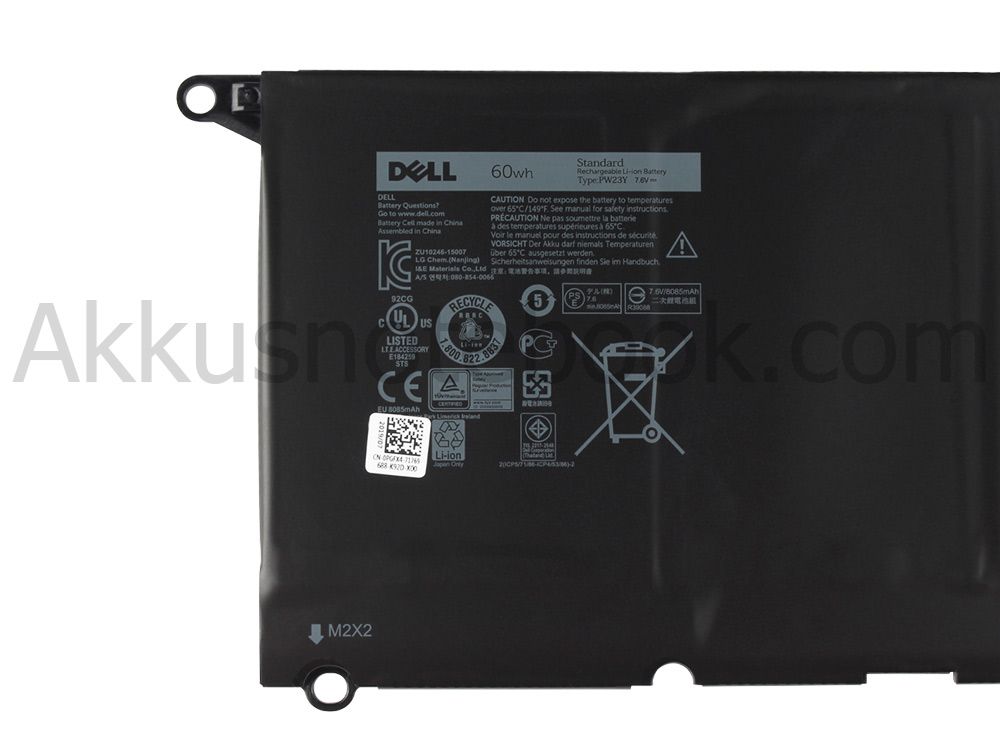 Original Dell XPS 13 9360R-0029 Akku 60Wh