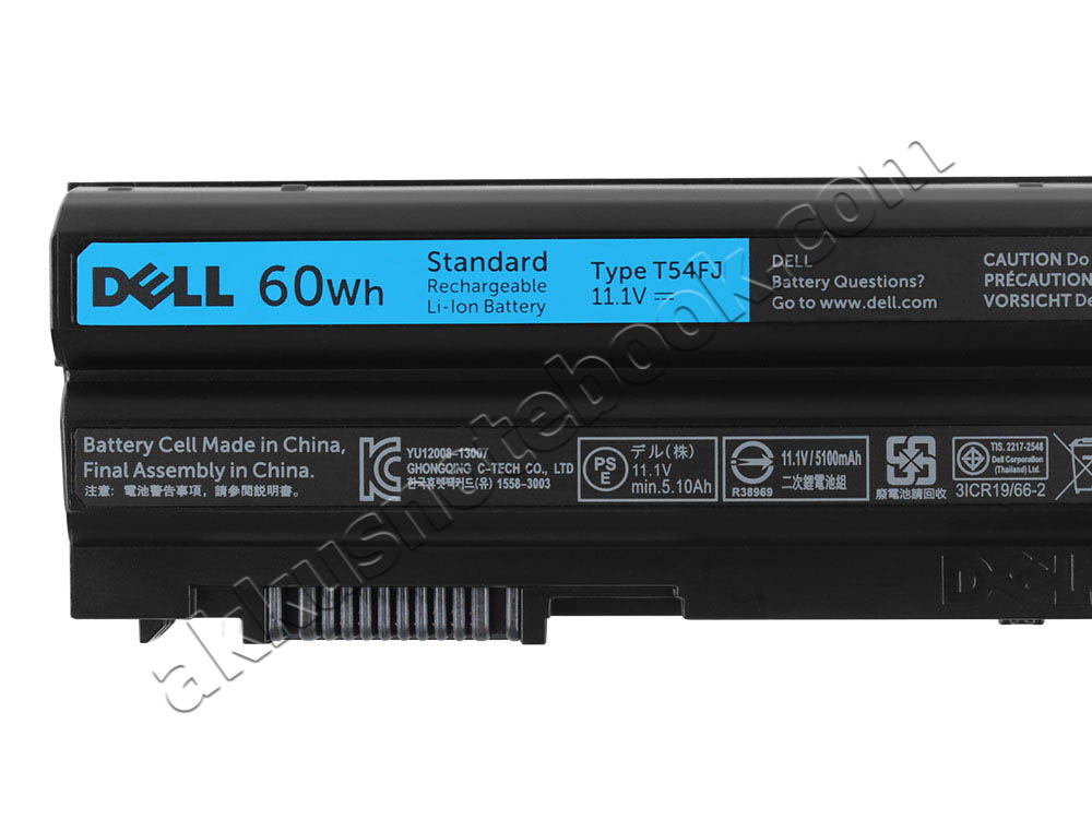 Original 5400mAh 60Wh 6-Zellen Akku Dell Inspiron M421R (M421D-1816)