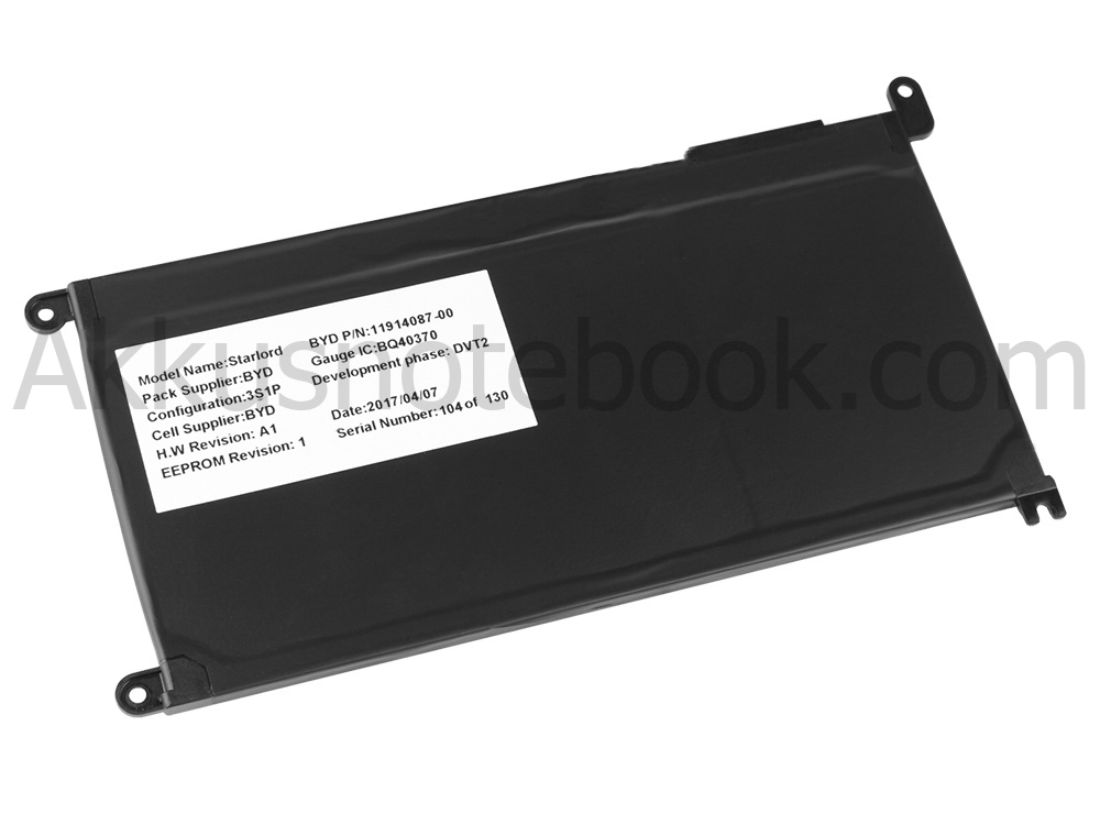 Original Dell Inspiron 15 5583 P86F P86F001 Akku 3500mAh 42Wh 3-Zellen