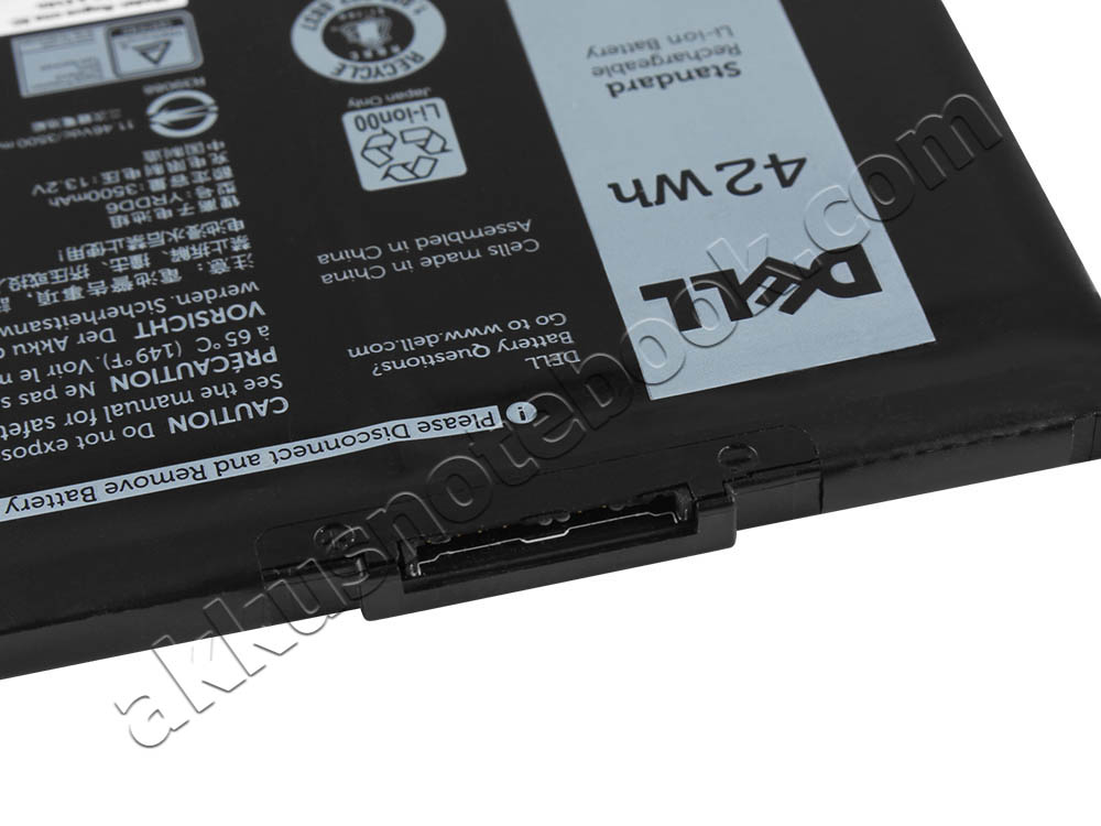 3500mAh 42Wh 3-Zellen Dell Inspiron 3501 P90F006 Akku