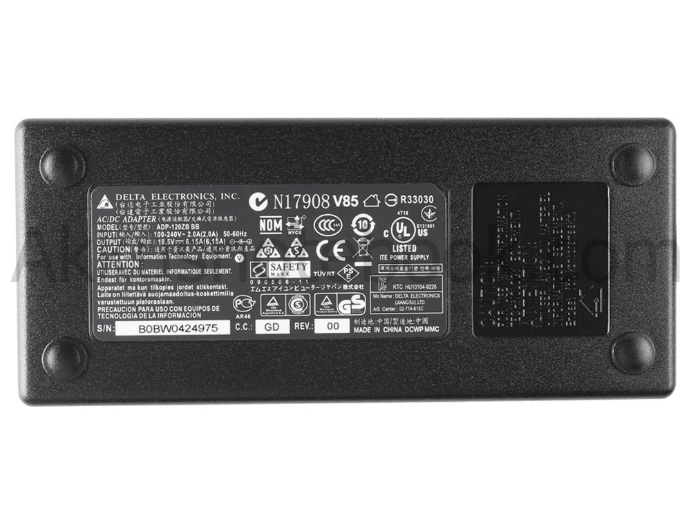 120W Netzteil Schenker xmg c703 c703-1oq c703-3ih c703-3up c703-8uv