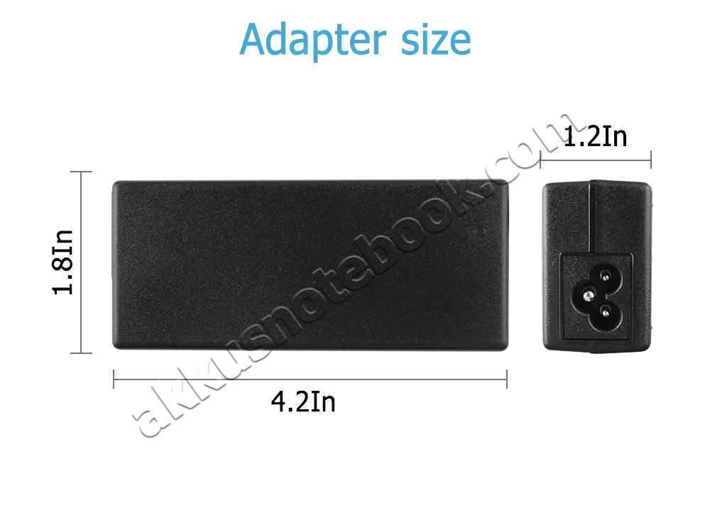 65W Clevo W950JU W950KU W950LU(5.5mm*2.5mm) Netzteil Ladegerät