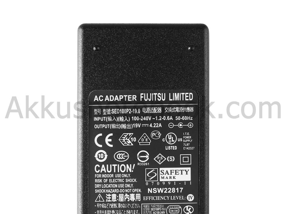 Original 80W Netzteil Fujitsu LifeBook E752 P702 S752