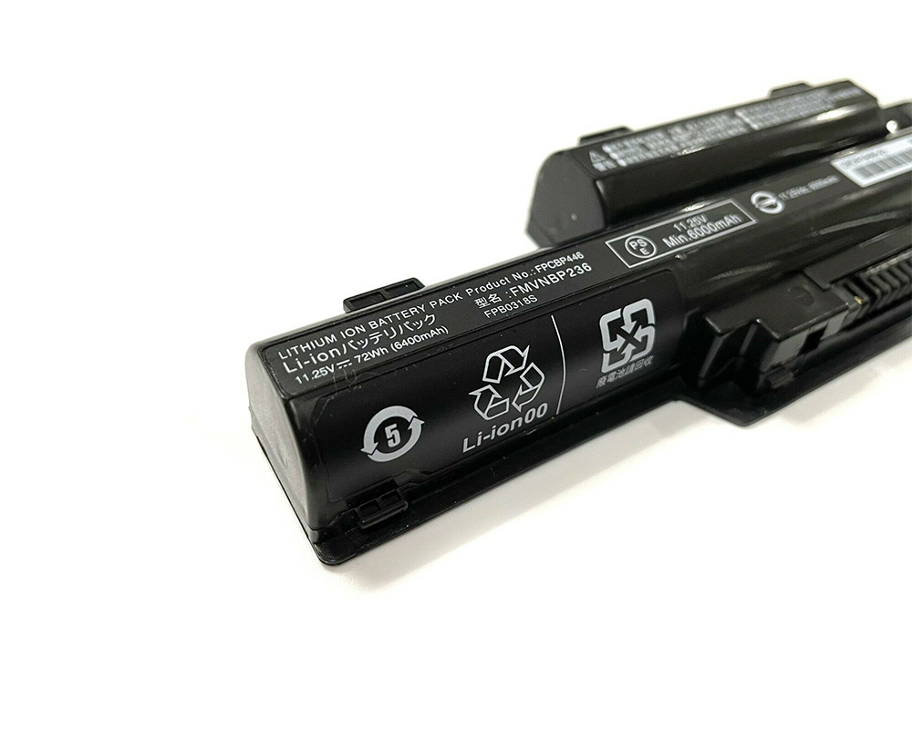 Akku Fujitsu CP743061-01 6400mAh 72Wh