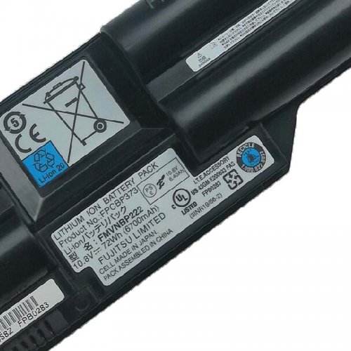 Original Akku Fujitsu CP579060 CP579060-XX 6700mAh 72Wh