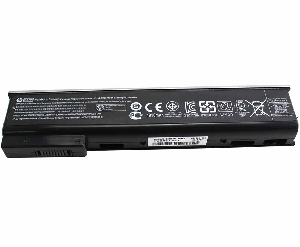 Original HP CA06XL Akku 55Wh 4910mAh