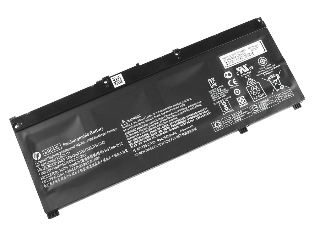 Original 4550mAh 70.07Wh Akku HP SR04XL 917678-1B1 HSTNN-IB7Z