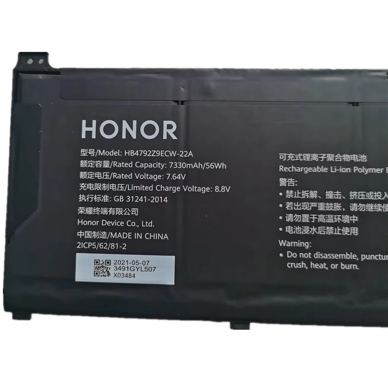 Original Akku Honor NMH-WFQ9HN 7330mAh 56Wh